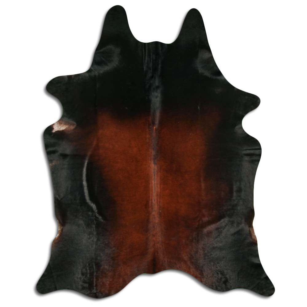 Rudas karvės kailis L