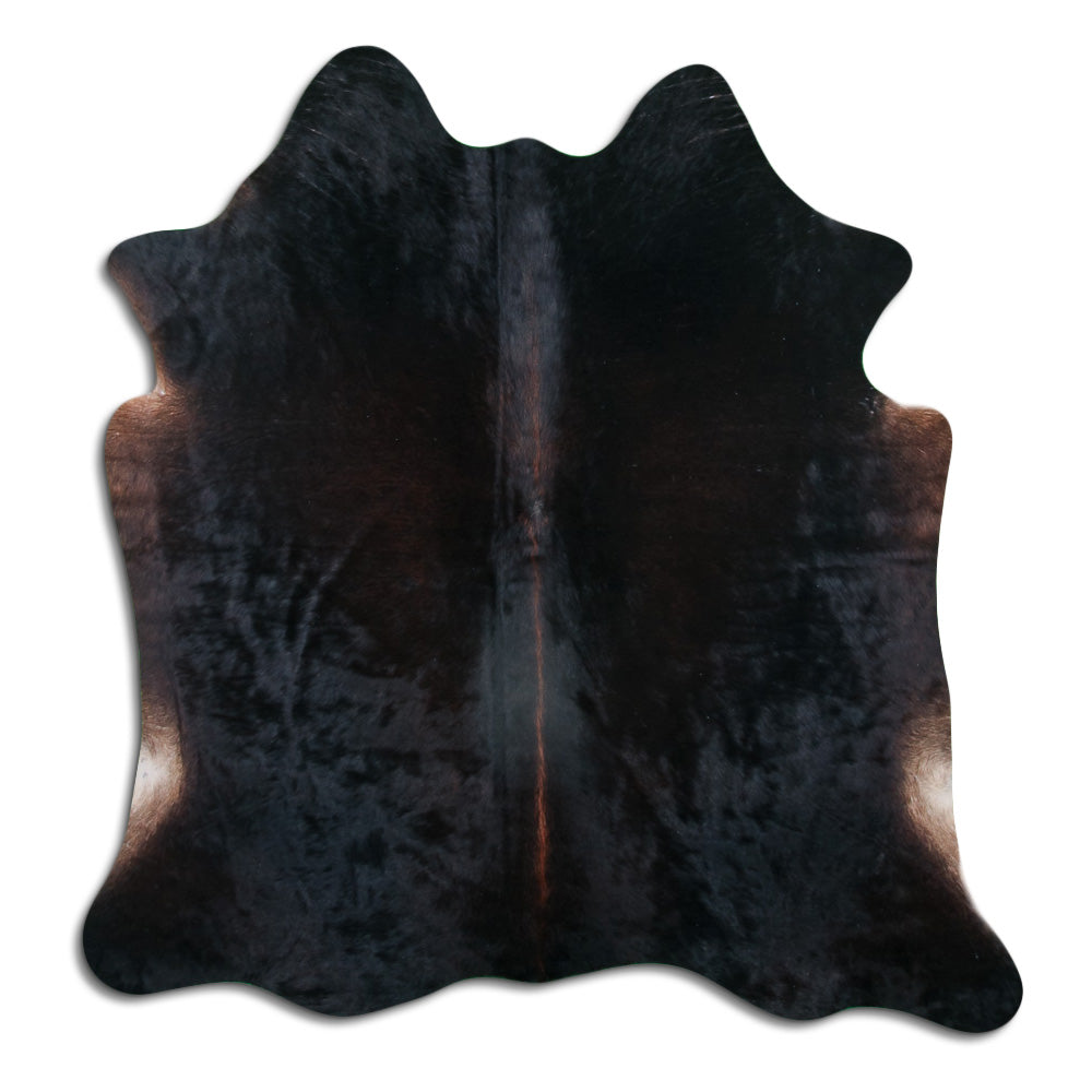 Rudas karvės kailis L