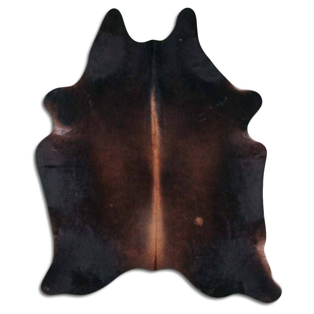 Rudas karvės kailis L