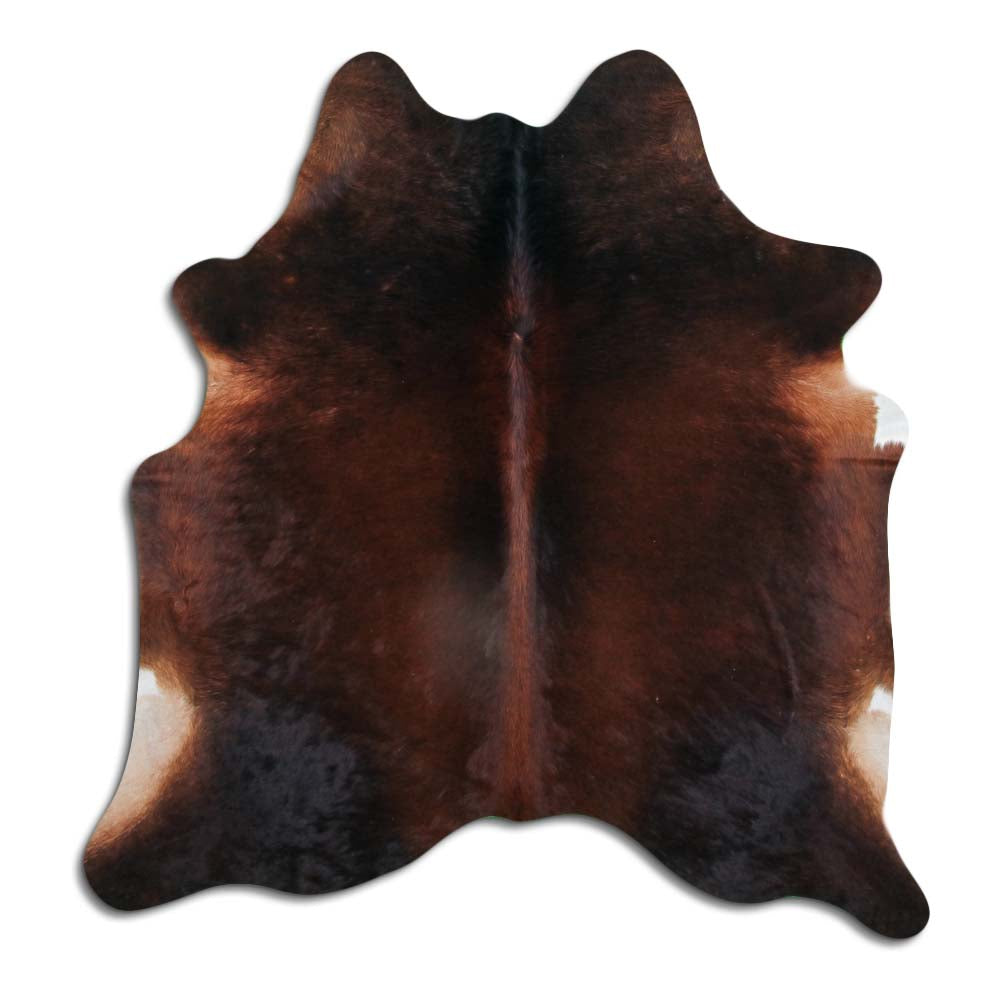 Rudas karvės kailis M