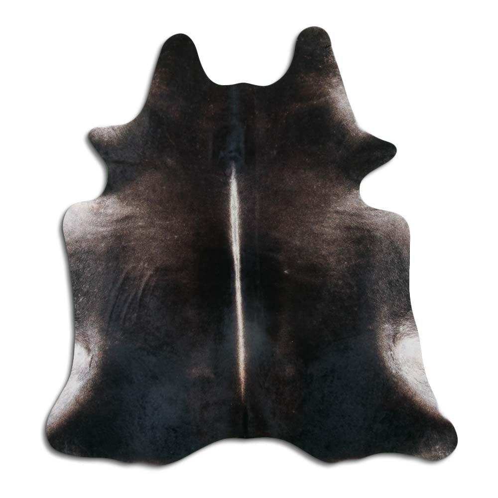 Hnědá hovězí kůže L