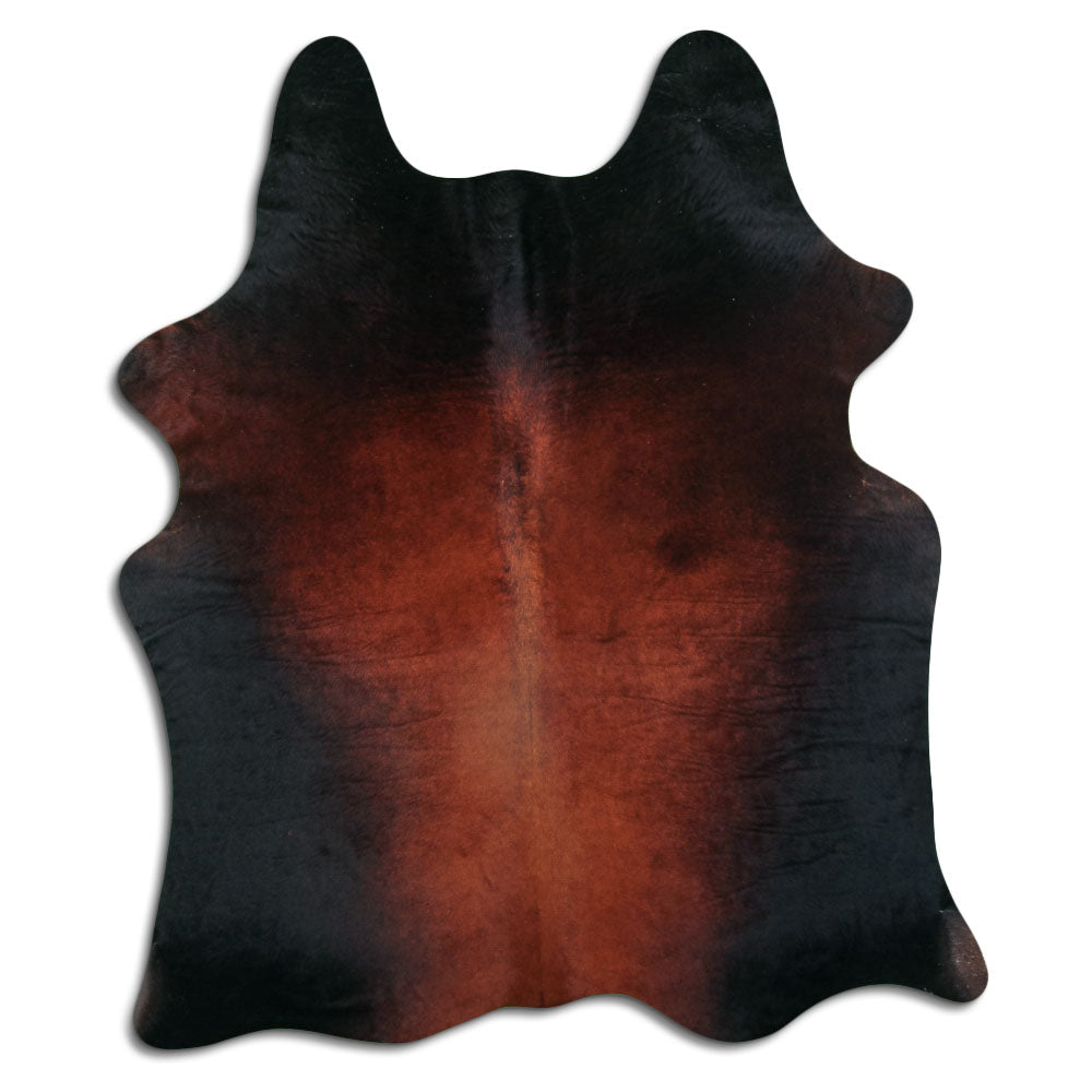 Hnědá hovězí kůže L