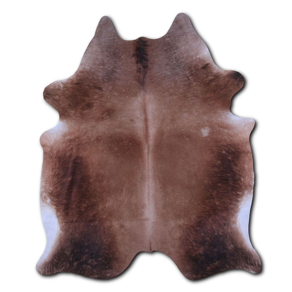 Rudas karvės kailis L
