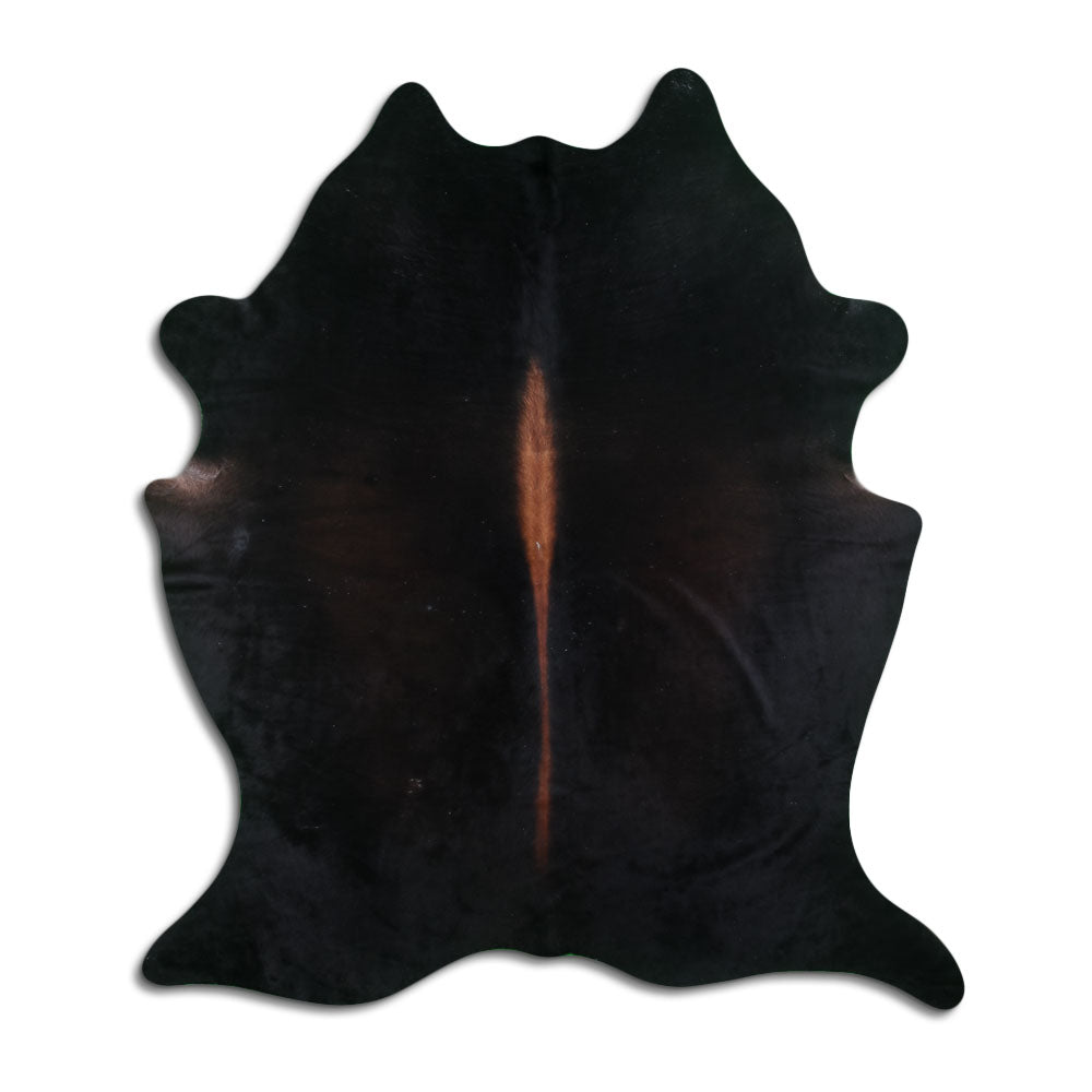 Hnědá hovězí kůže XL