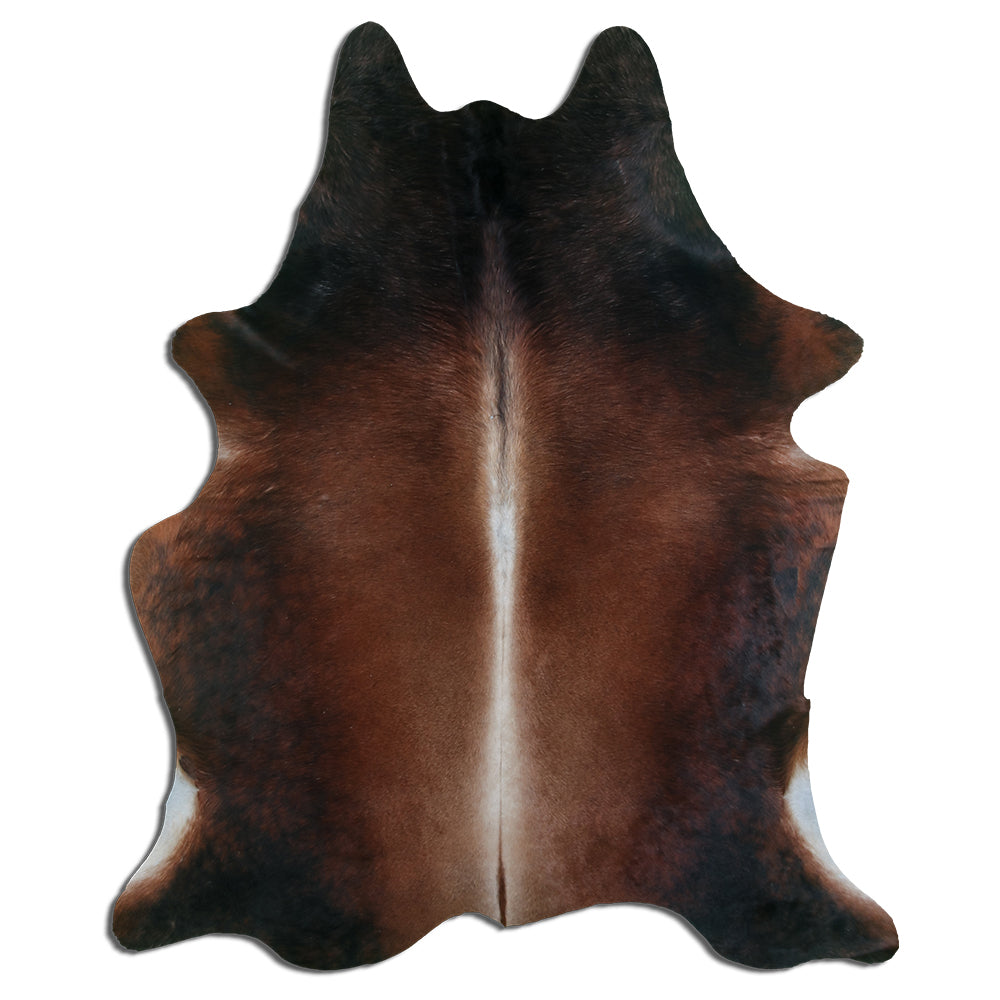 Rudas karvės kailis L