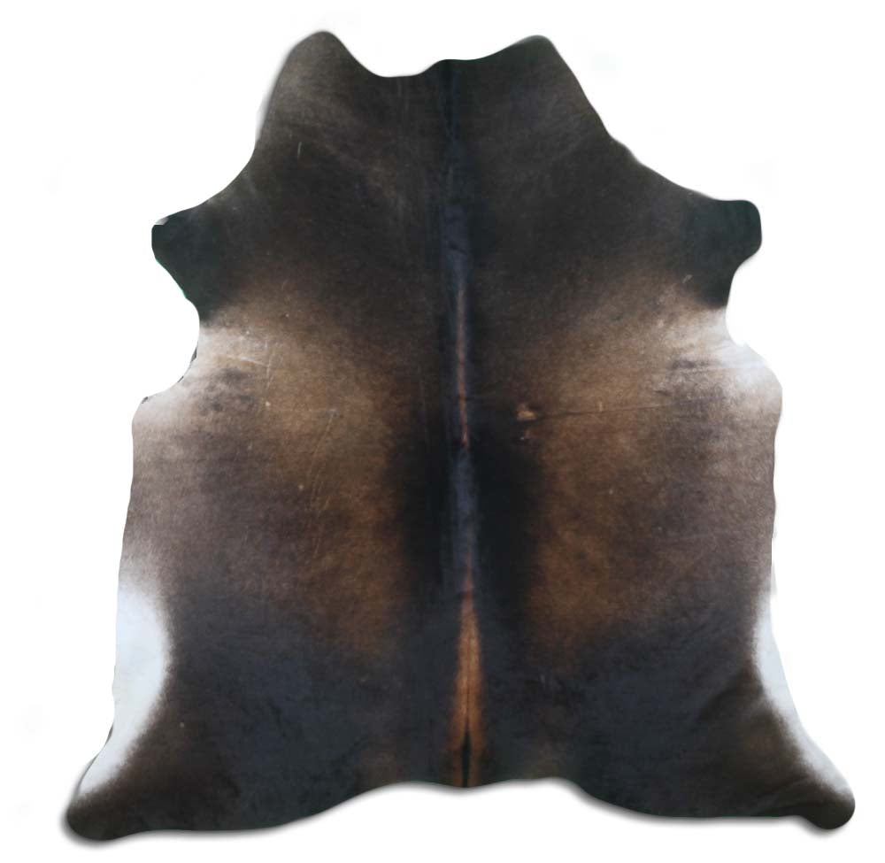 Rudas karvės kailis L