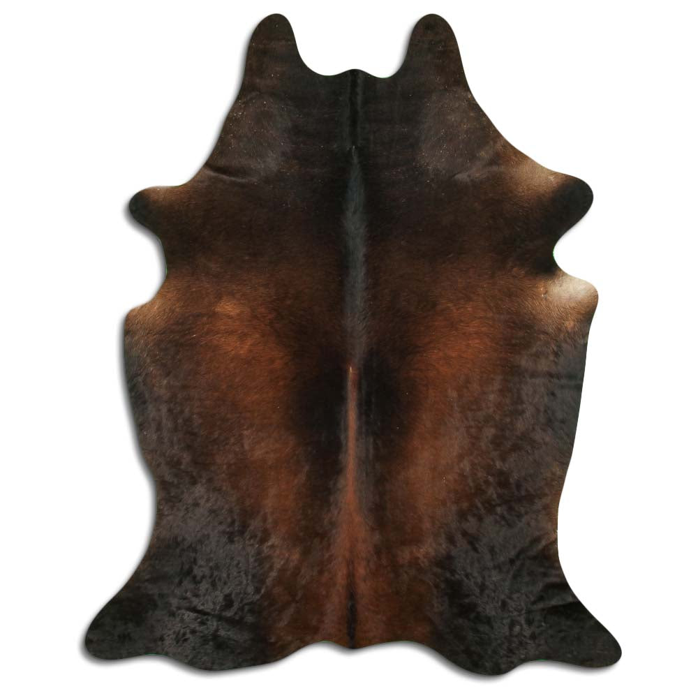 Hnědá hovězí kůže XL