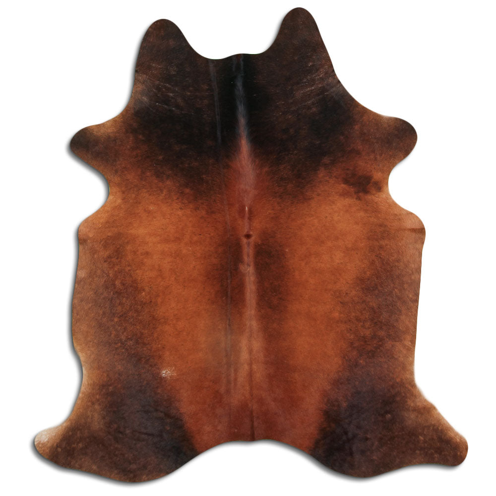 Hnědá hovězí kůže L