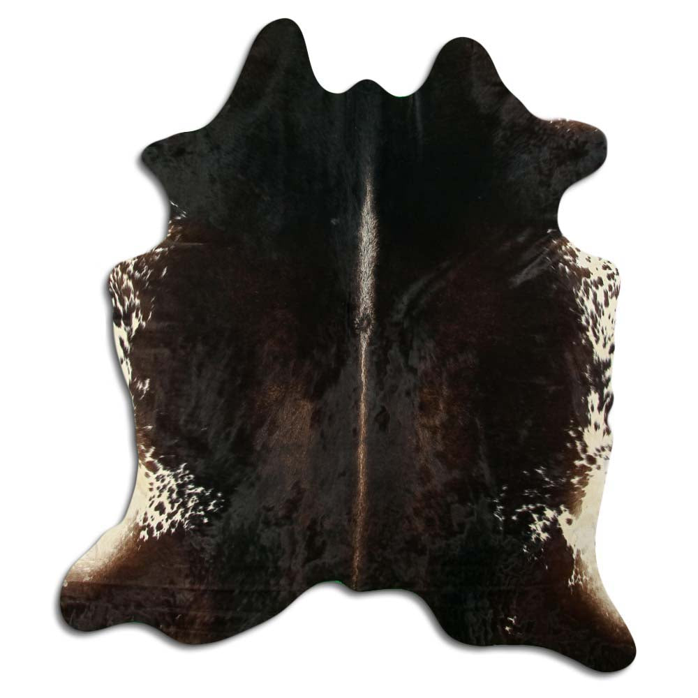 Hnědá hovězí kůže XL
