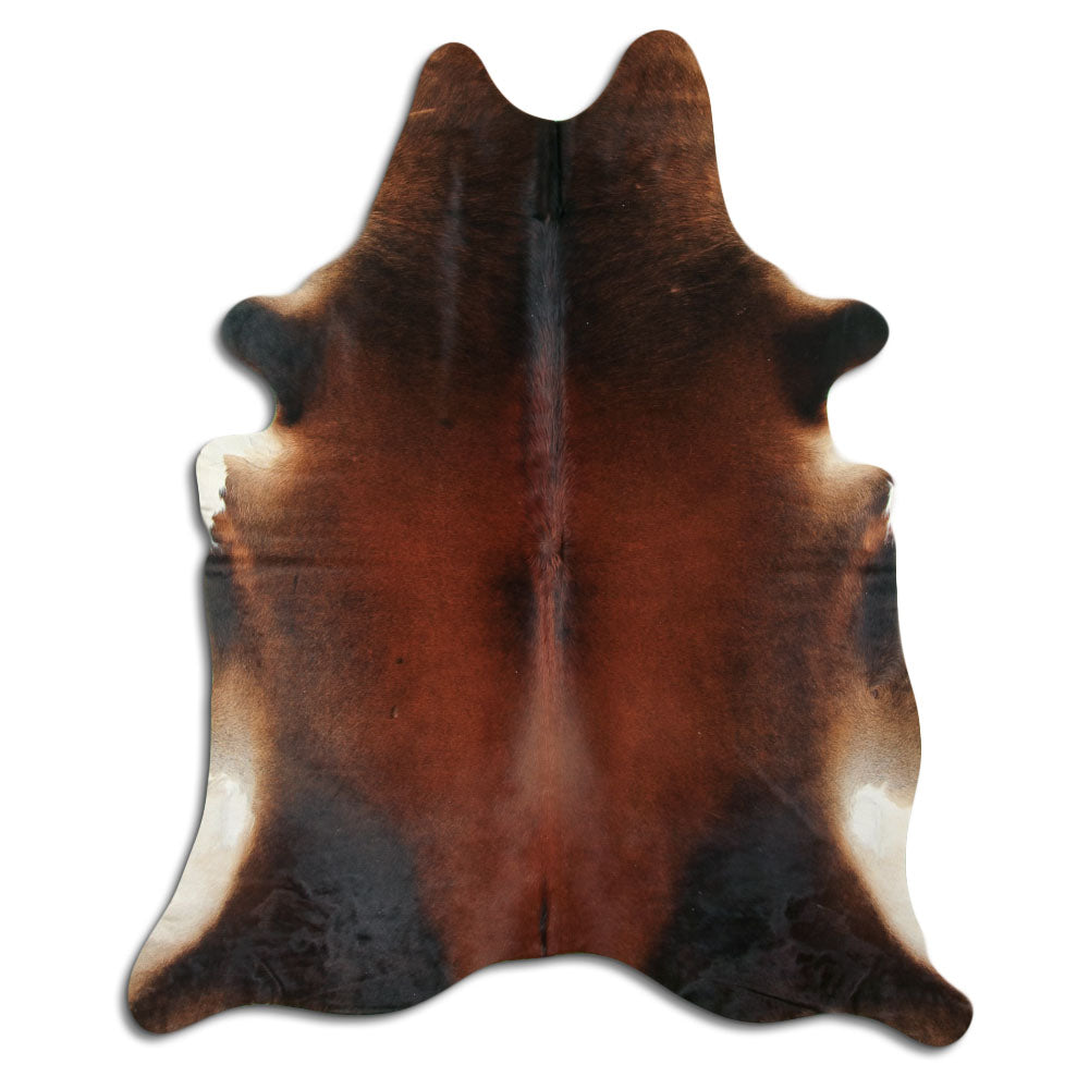 Hnědá hovězí kůže XXL