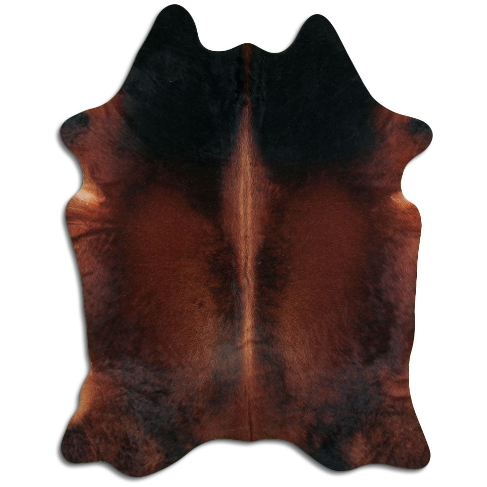 Rudas karvės kailis XL
