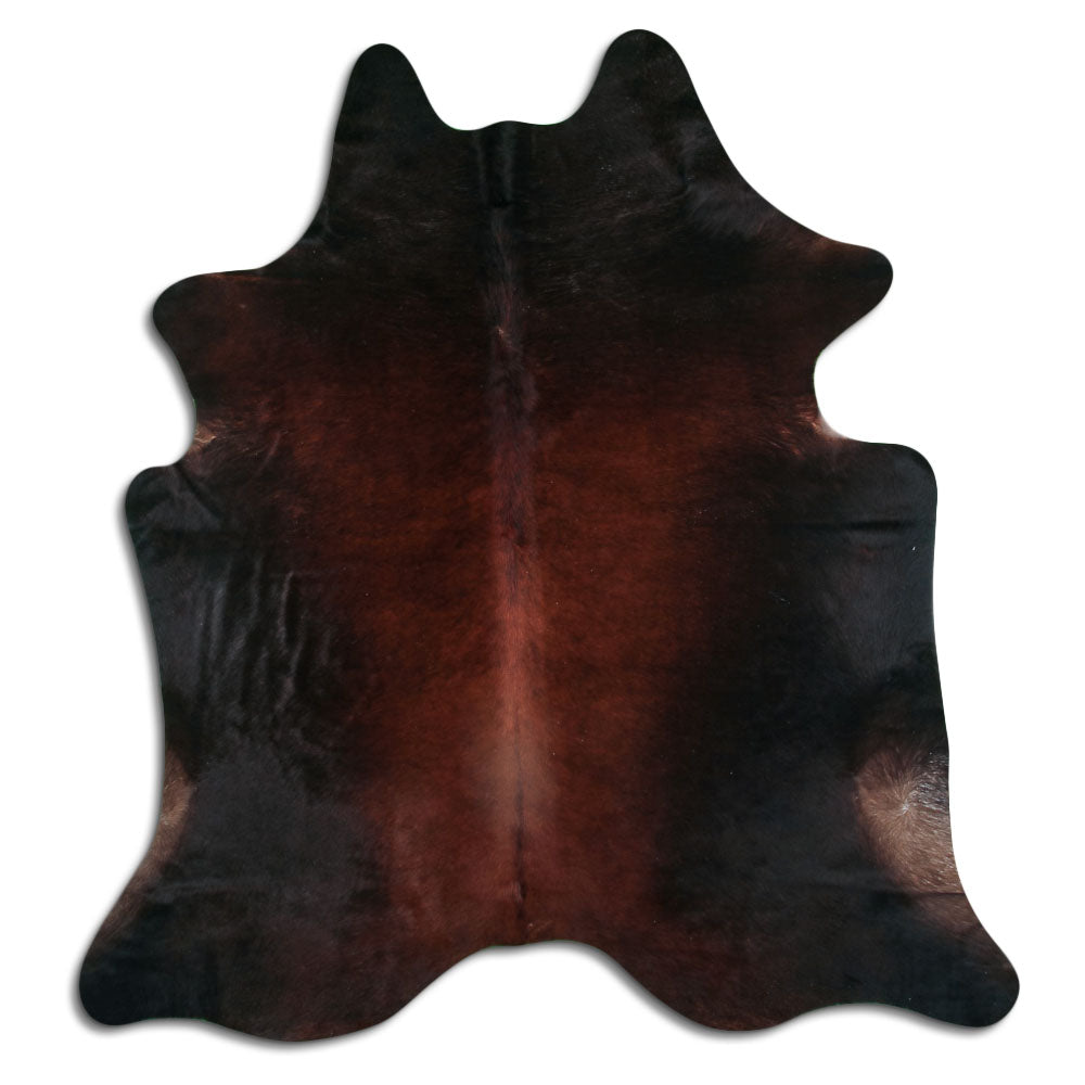 Rudas karvės kailis XL