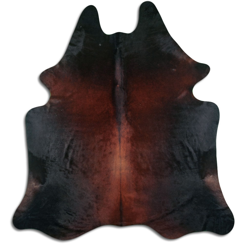 Hnědá hovězí kůže XL