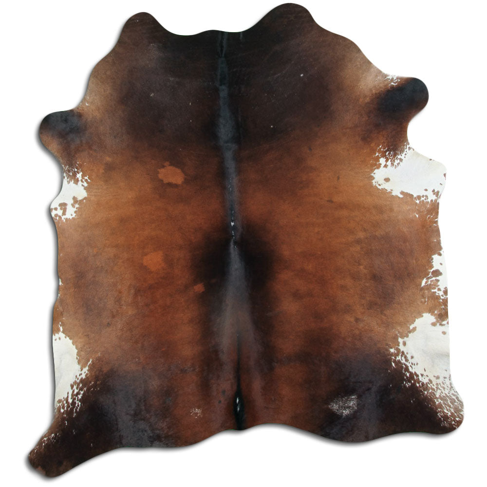 Rudas karvės kailis XL