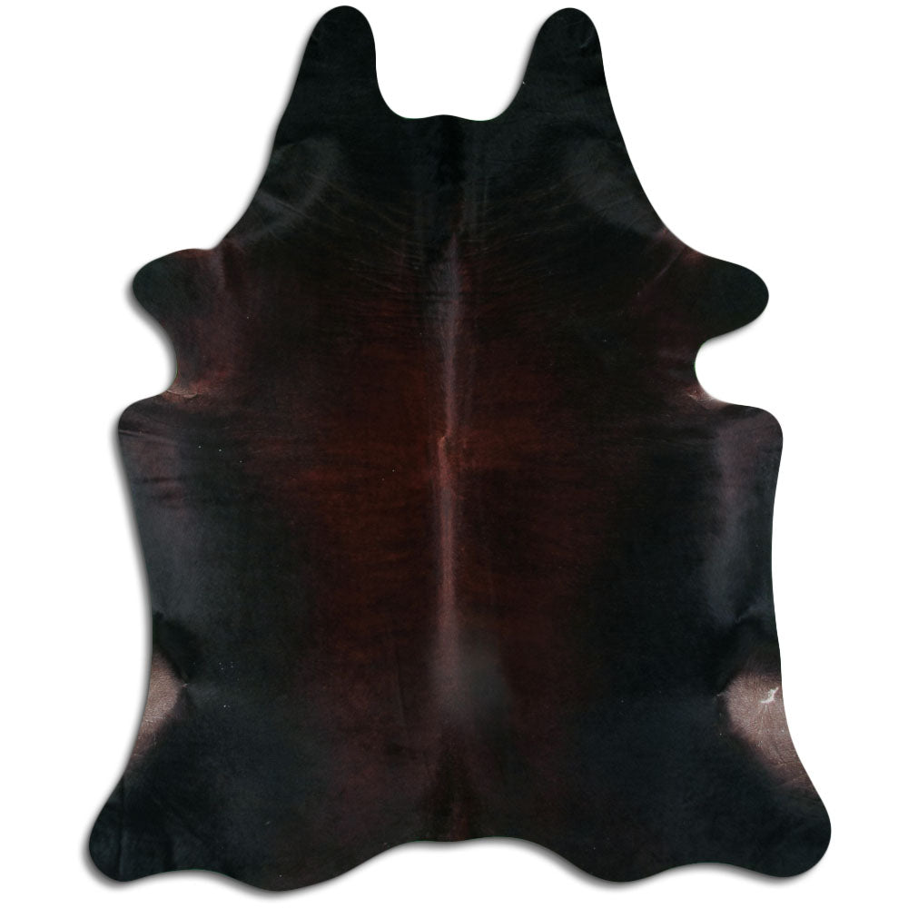 Hnědá hovězí kůže XL
