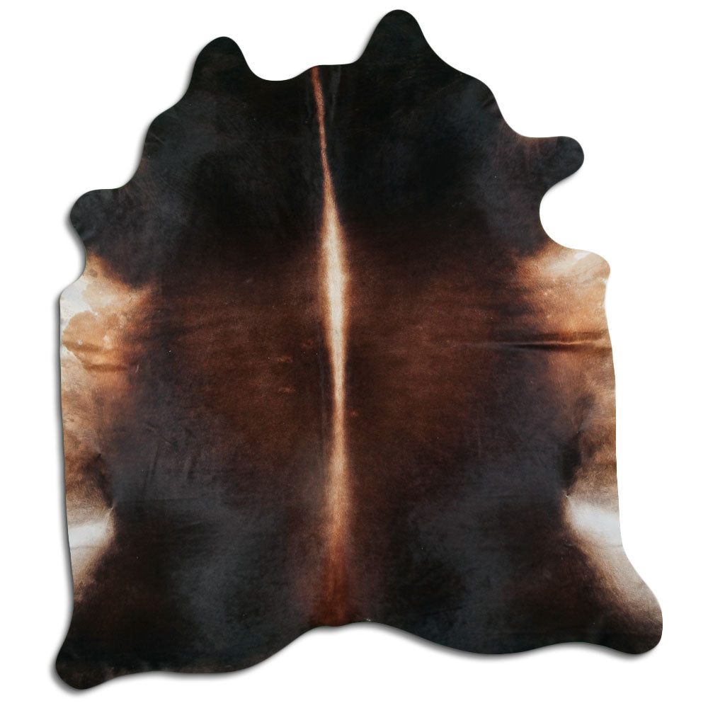 Hnědá hovězí kůže XXL
