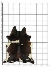 Načíst obrázek do prohlížeče Galerie, Tříbarevná hovězí kůže L
