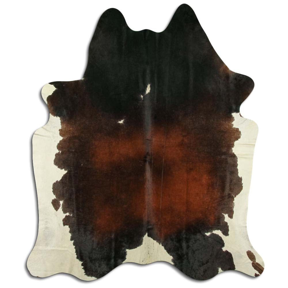 Tříbarevná hovězí kůže L