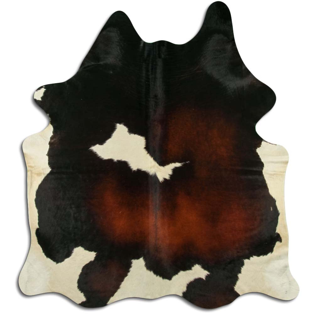 Tříbarevná hovězí kůže L