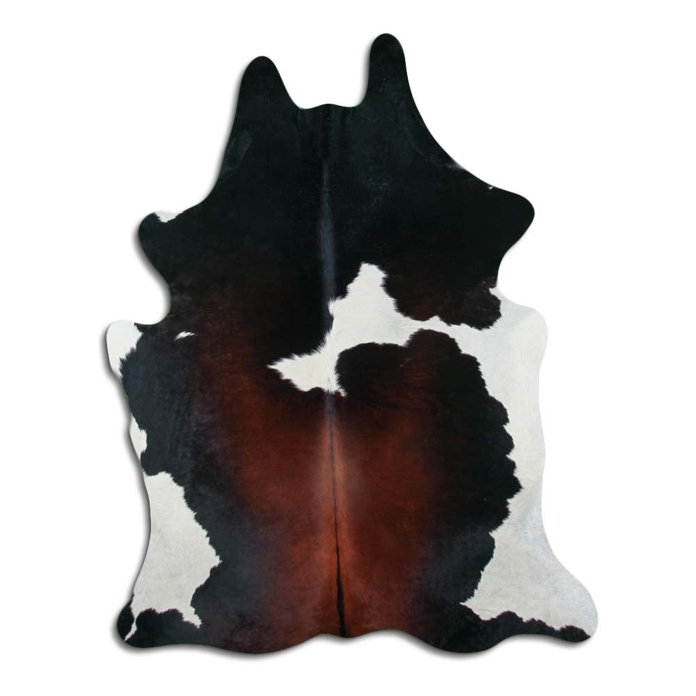 Tříbarevná hovězí kůže L