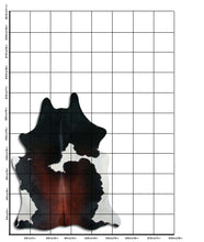 Načíst obrázek do prohlížeče Galerie, Tříbarevná hovězí kůže L
