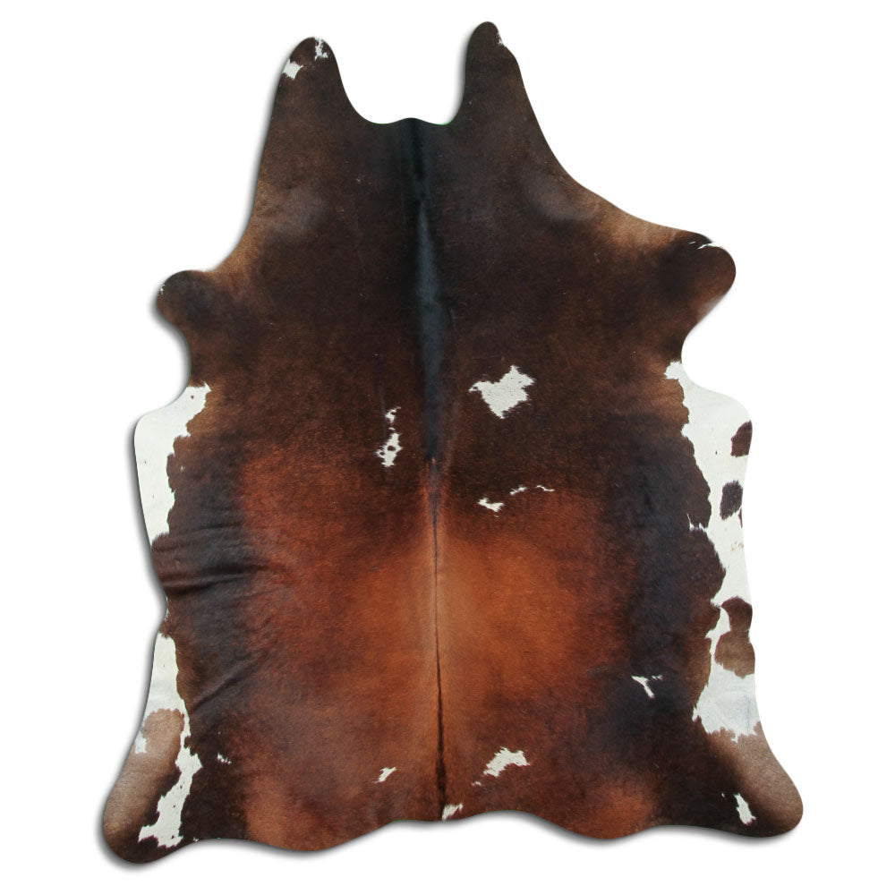 Tříbarevná hovězí kůže L