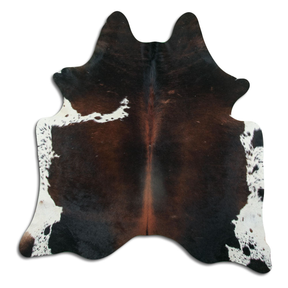 Tříbarevná hovězí kůže L