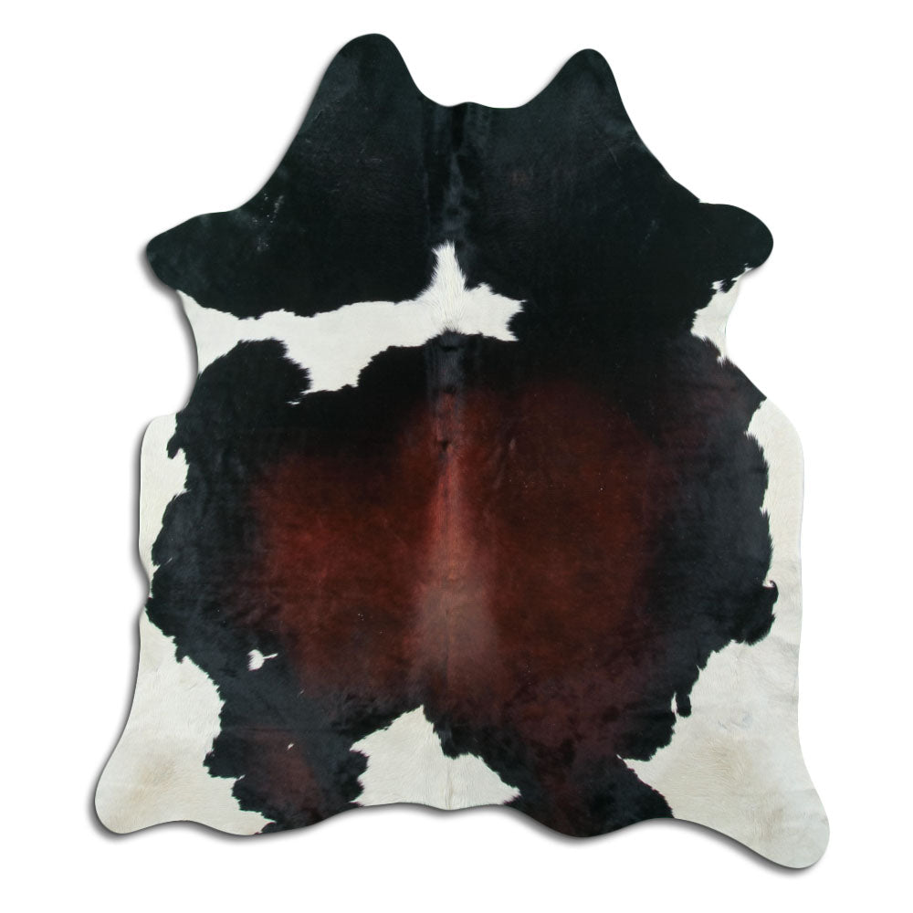 Tříbarevná hovězí kůže L