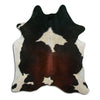 Tricolour cowhide rug M