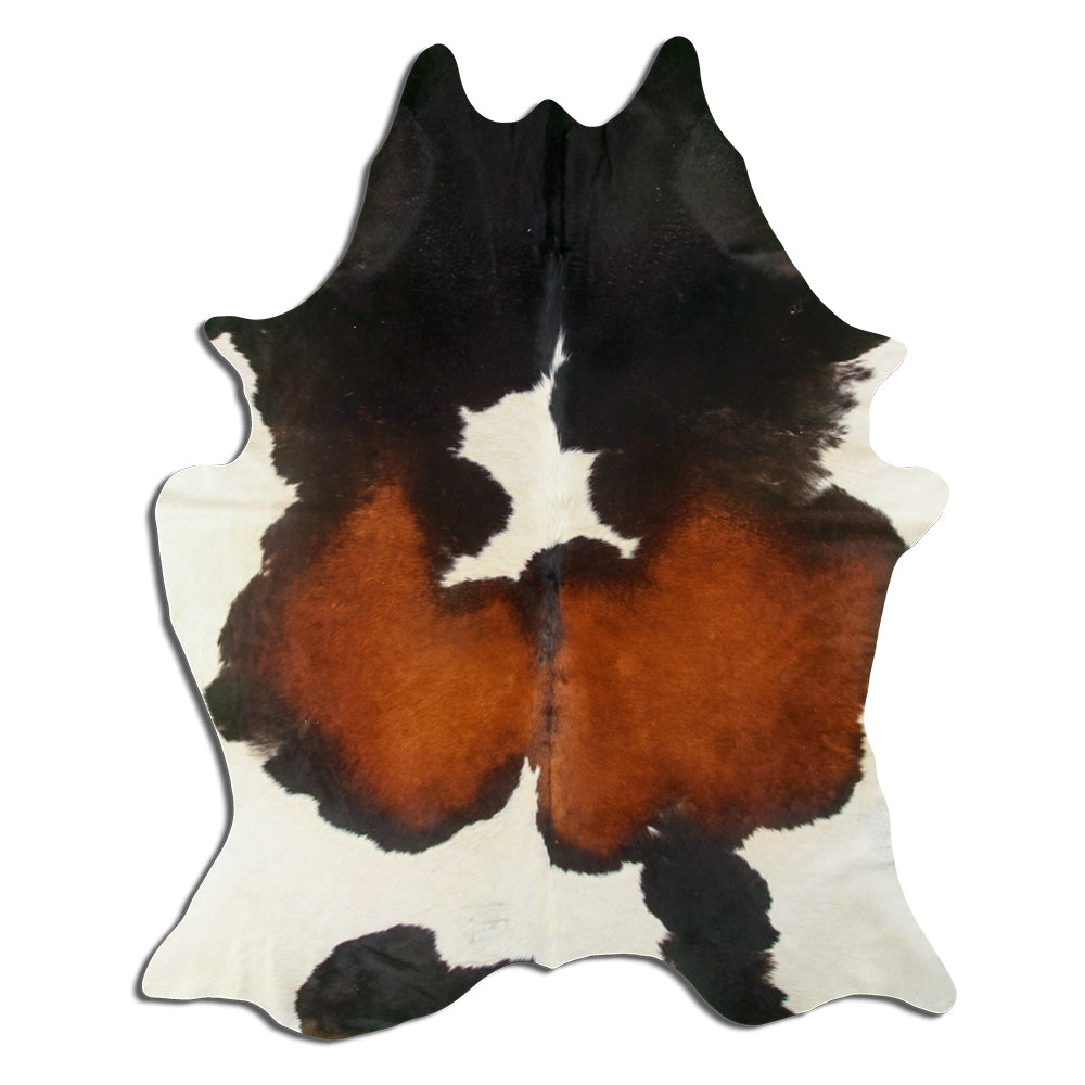 Tříbarevná hovězí kůže XL