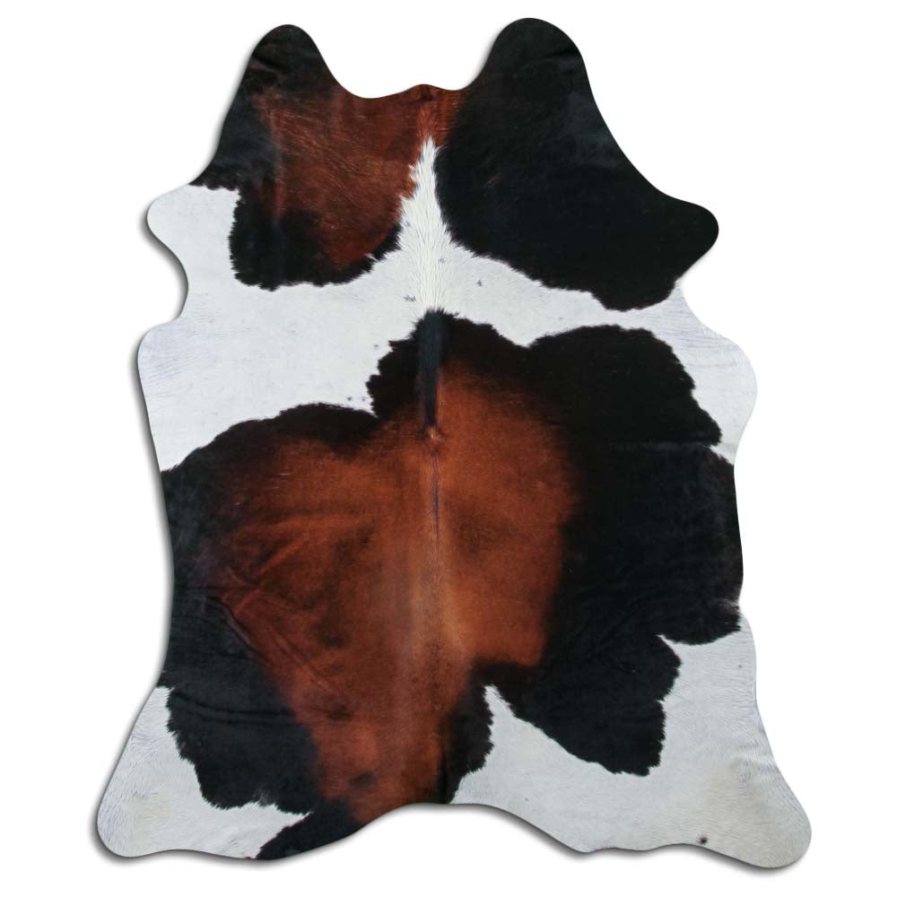 Tříbarevná hovězí kůže XL