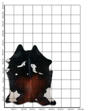 Načíst obrázek do prohlížeče Galerie, Tříbarevná hovězí kůže L
