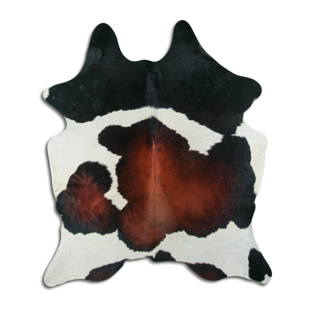 Tříbarevná hovězí kůže L