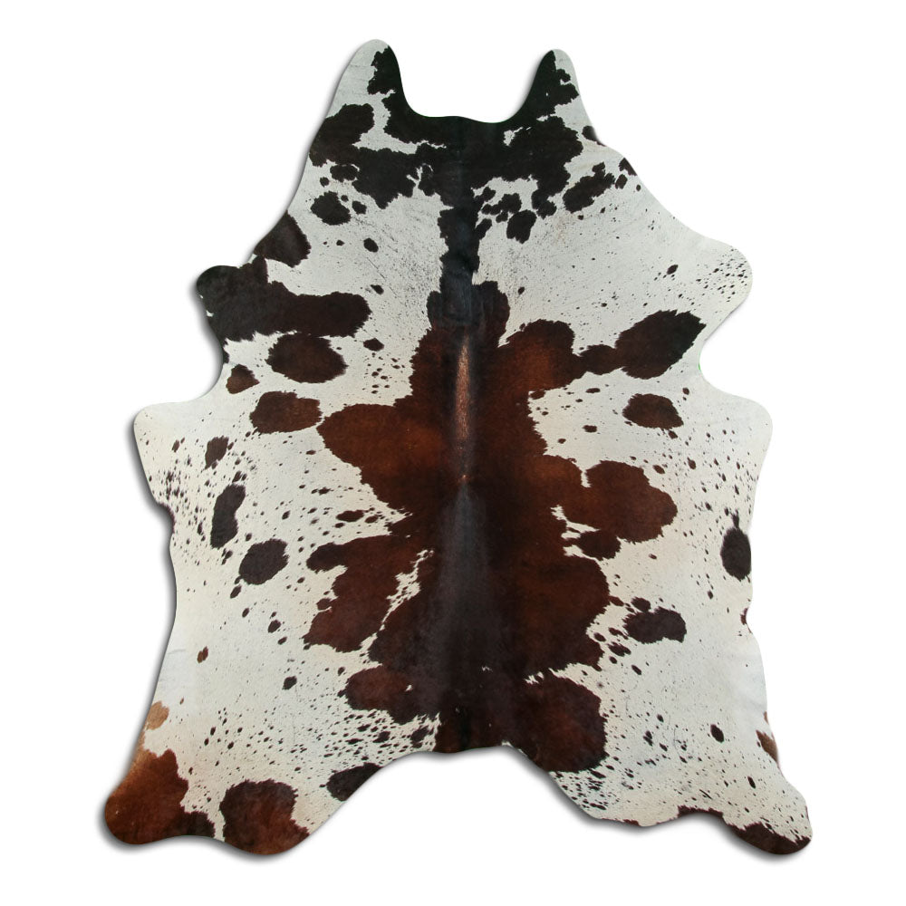 Tricolour cowhide rug XL
