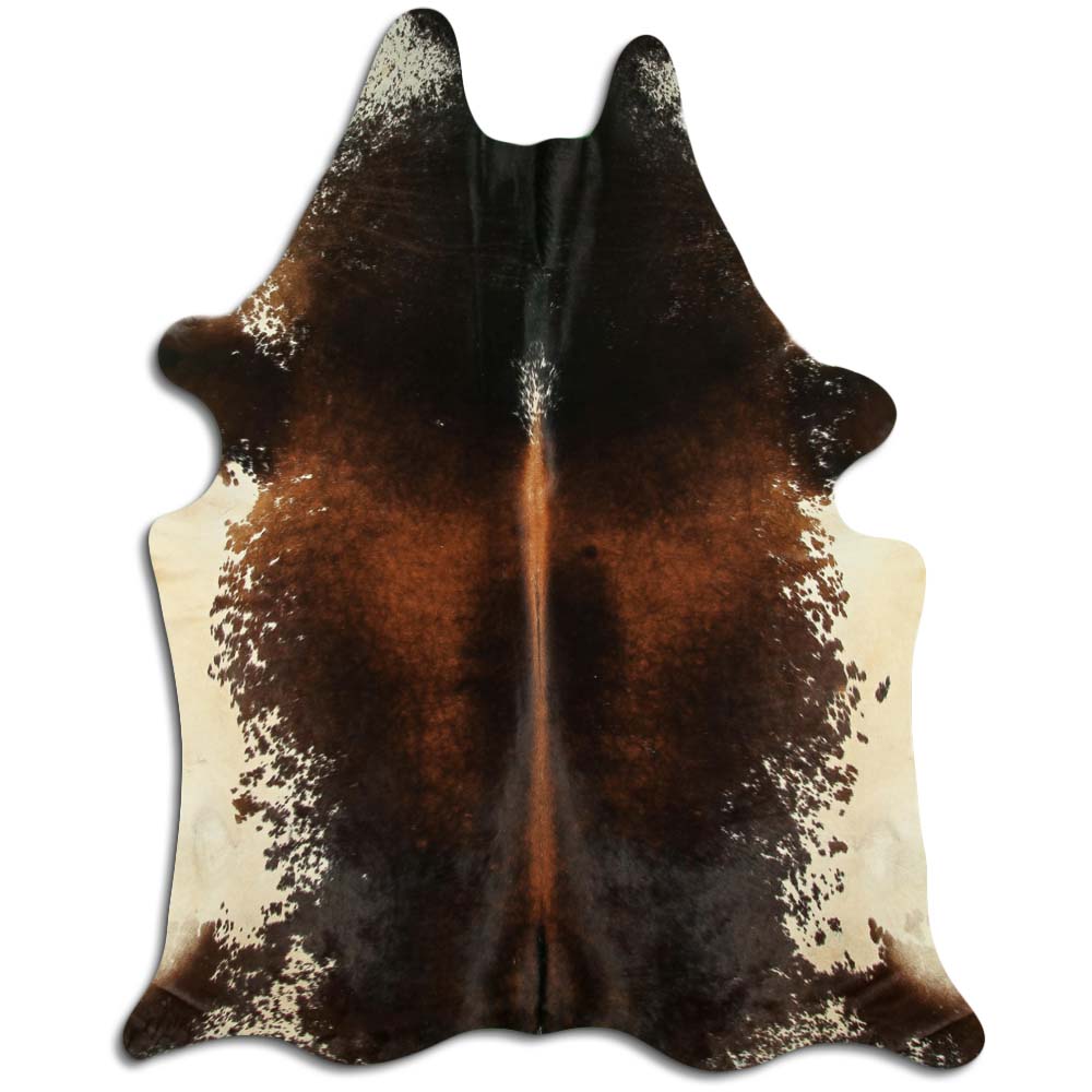 Tříbarevná hovězí kůže XL