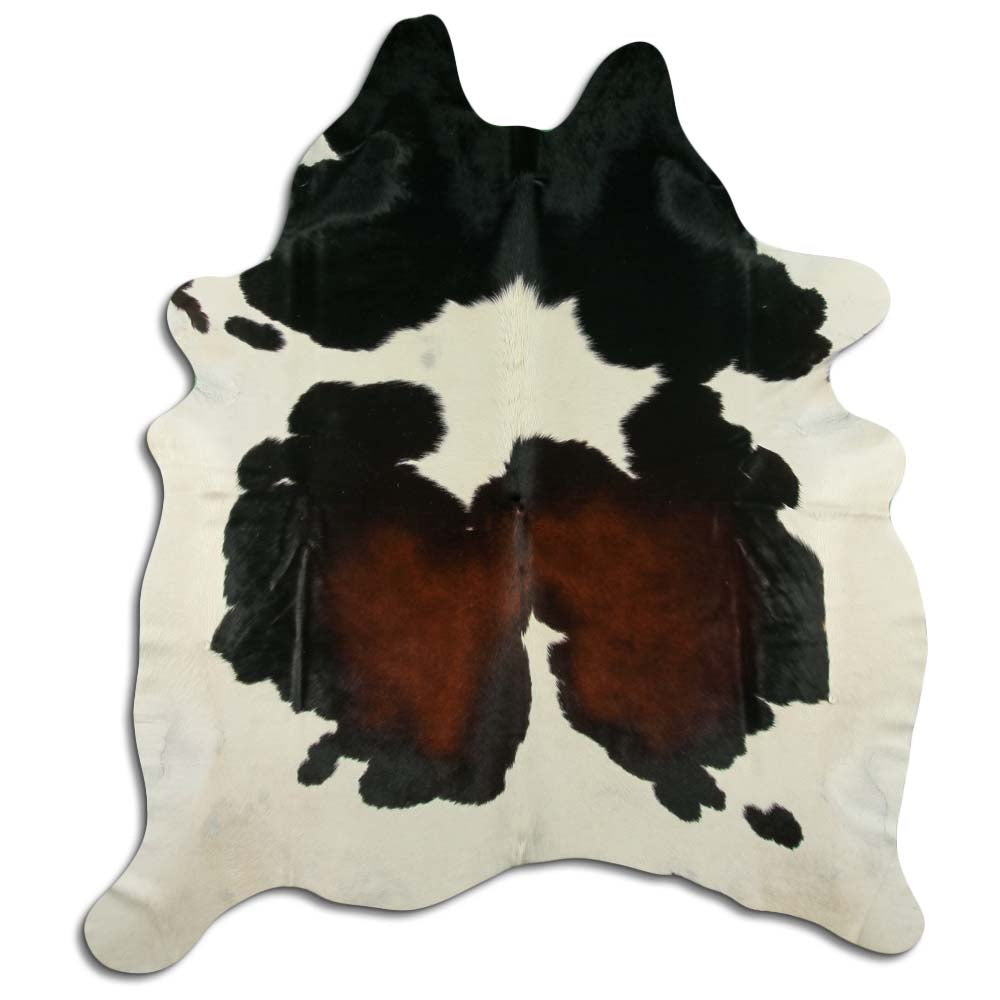 Tříbarevná hovězí kůže XL