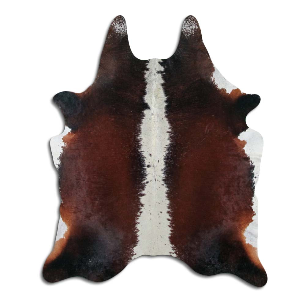 Hnědá hovězí kůže XL