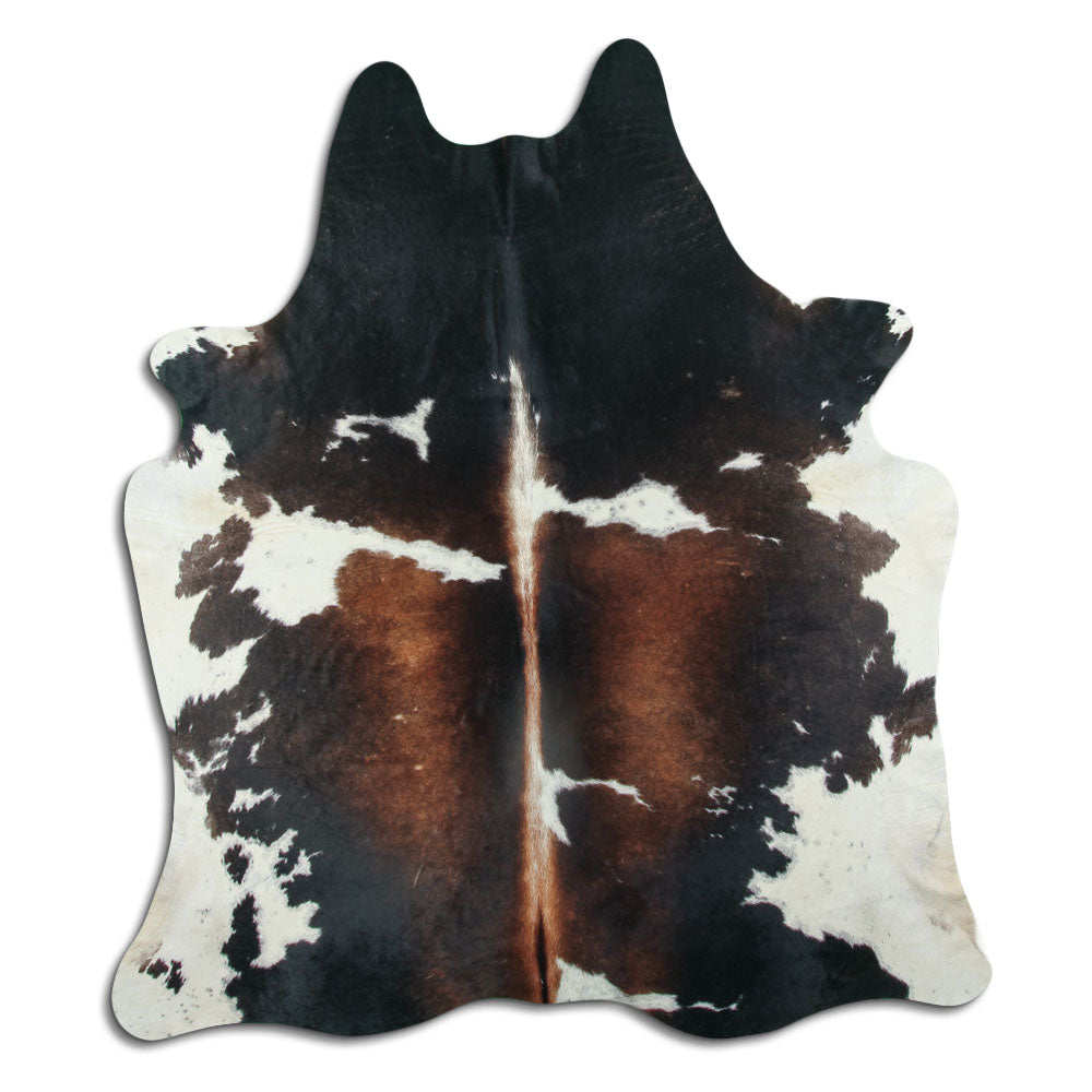 Tříbarevná hovězí kůže XL