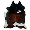 Tricolour cowhide rug XL