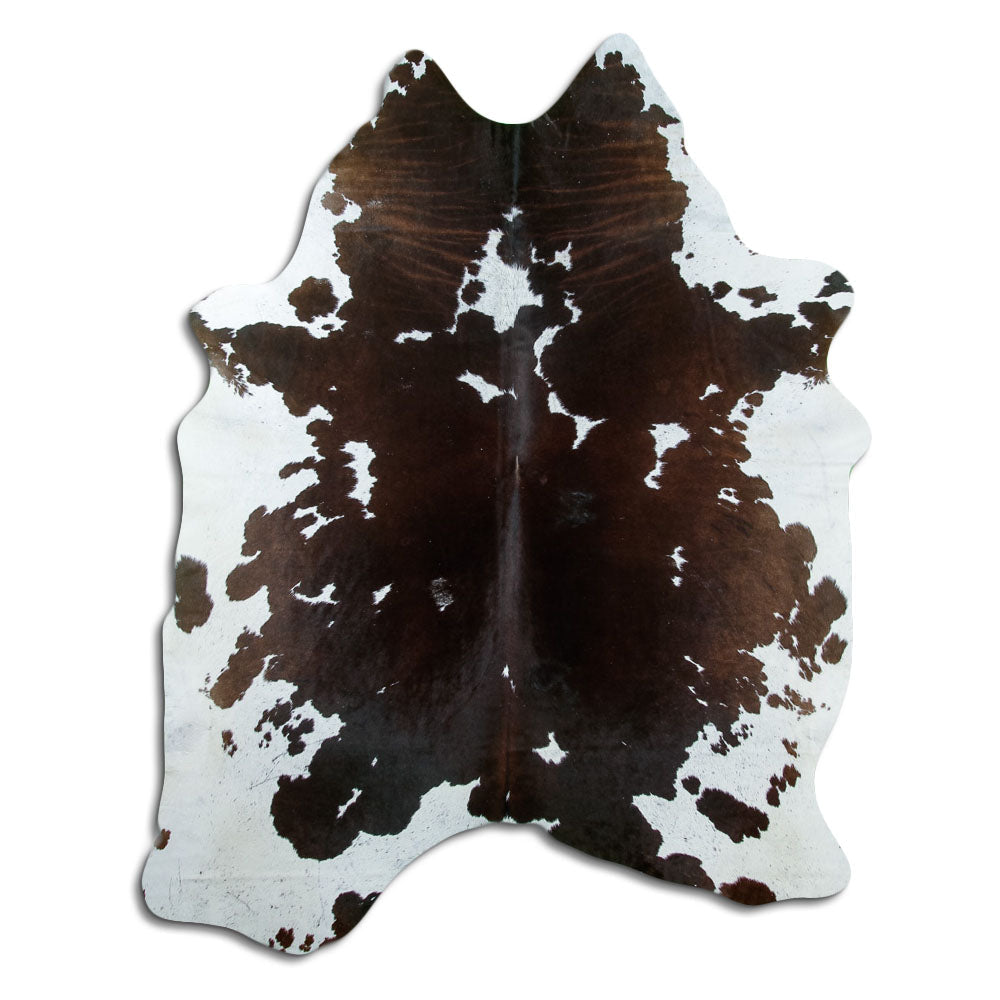 Tricolour cowhide rug XL