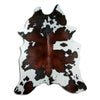Tricolour cowhide rug XL