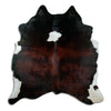 Tricolour cowhide rug XL