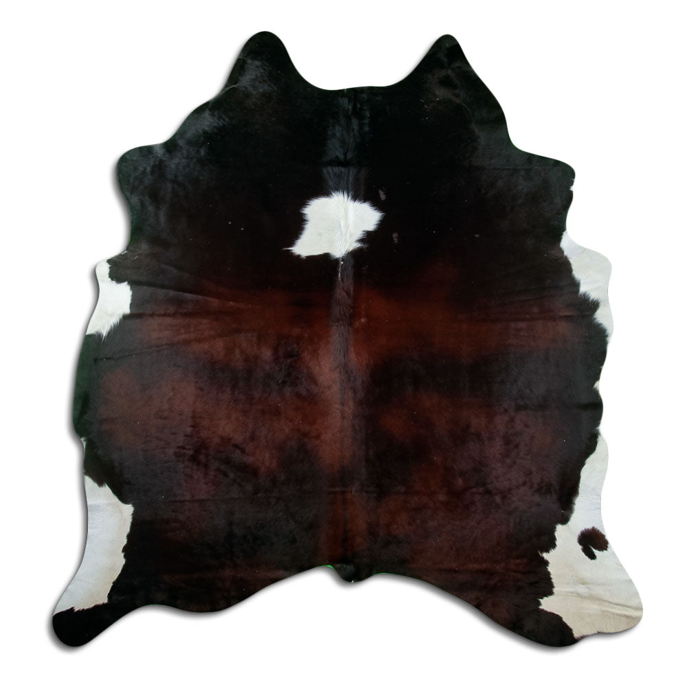 Tricolour cowhide rug XL