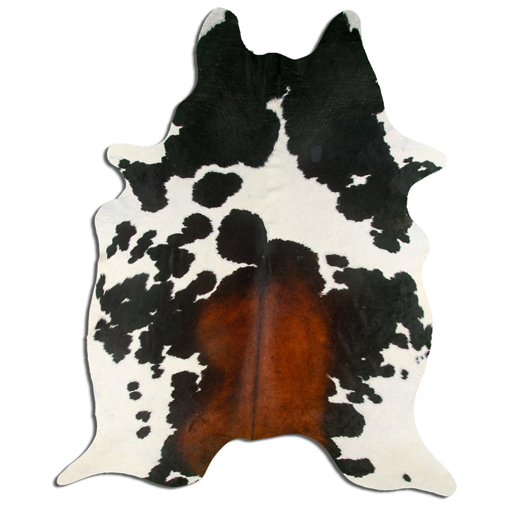 Tříbarevná hovězí kůže XL