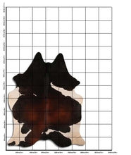 Načíst obrázek do prohlížeče Galerie, Tříbarevná hovězí kůže XL

