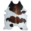 Tricolour cowhide rug XXXL