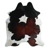 Tricolour cowhide rug XL