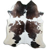 Tricolour cowhide rug XXL
