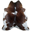 Tricolour cowhide rug XL