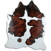 Tricolour cowhide rug XXL